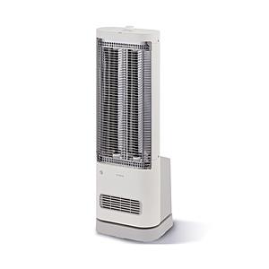 SIROCA 足元ファンヒーター付遠赤外線暖房機 にこポカ ホワイト SH-FC251W ［石英管ヒーター /人感センサー付き］ | siroca