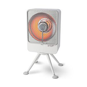 SIROCA リフレクトヒーター ぽかエコー ホワイト SH-LF251 ［人感センサーなし /首振り機能］ | siroca