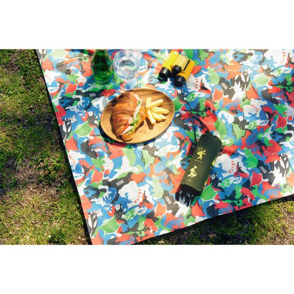 朝倉染布 撥水アウトドア風呂敷　ランタナ　AKAYAS ANIMALS |  | 04