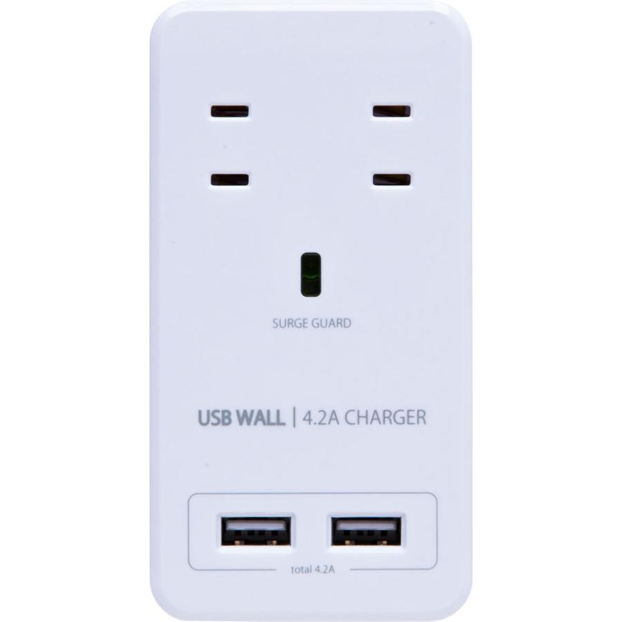 ファーゴ 電源タップ SATI COLOR  ホワイト CT221WH ［2ポート］ |  | 01