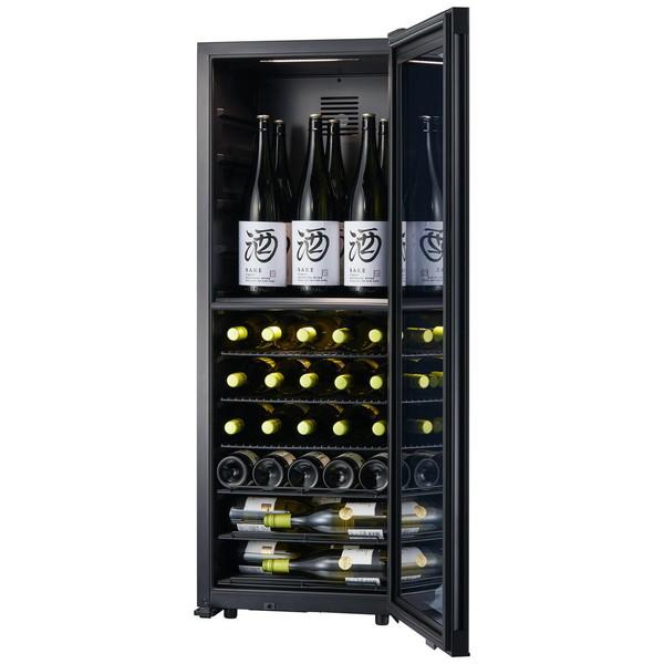 【基本設置料金セット】 さくら製作所 ワインセラー 「ZERO CLASS Smart」（51本）　SB51 ブラック 【お届け日時指定不可】 |  | 02