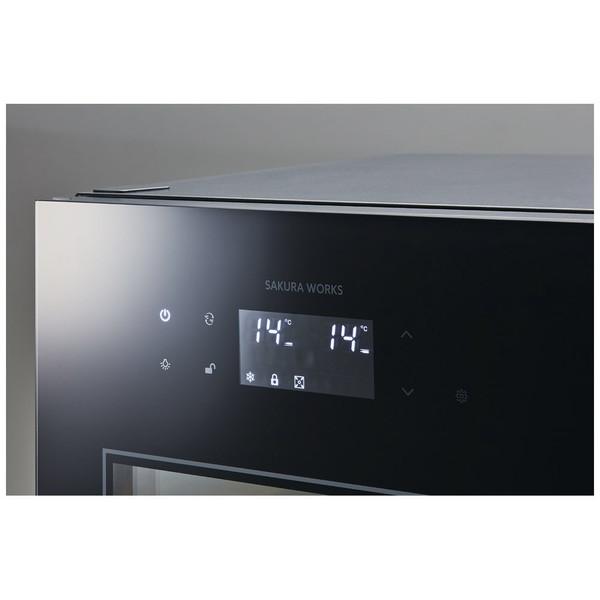 【基本設置料金セット】 さくら製作所 SA38 B ワインセラー ブラック 【お届け日時指定不可】 |  | 04