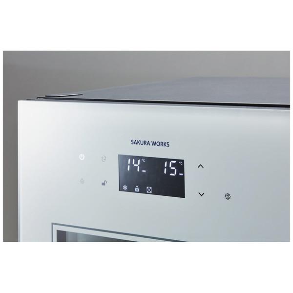 【基本設置料金セット】 さくら製作所 SA38 W ワインセラー ホワイト 【お届け日時指定不可】 |  | 04