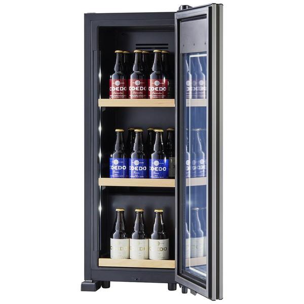 【基本設置料金セット】 さくら製作所 低温冷蔵クーラー ZERO CHILLED ブラック OSK9-B ［9本 /右開き］ 【お届け日時指定不可】 |  | 04