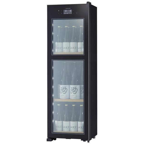 【基本設置料金セット】 さくら製作所 低温冷蔵クーラー ZERO CHILLED ブラック OSK20-B ［20本 /右開き］ 【お届け日時指定不可】 | 