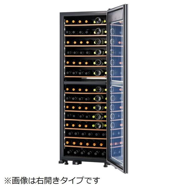 【基本設置料金セット】 さくら製作所 氷温冷蔵機能付き 日本酒＆ワインセラー 氷温 M2シリーズ 黒 LX95DM2Z-LH-B ［95本 /左開き］ 【お届け日時指定不可】 |  | 03
