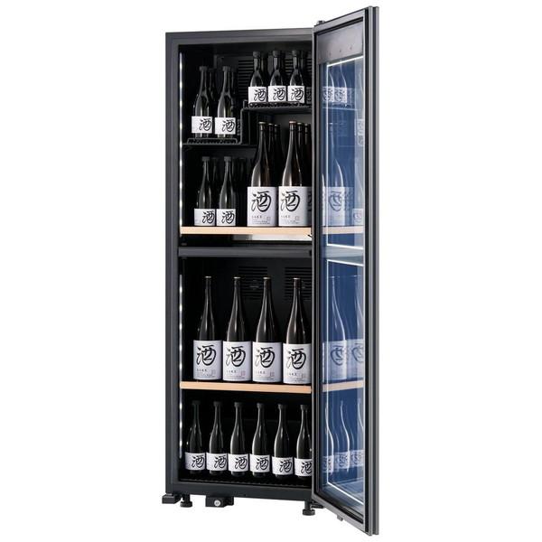 【基本設置料金セット】 さくら製作所 氷温冷蔵機能付き 日本酒＆ワインセラー 氷温 M2シリーズ 白 LX95DM2Z-RH-W ［95本 /右開き］ 【お届け日時指定不可】 |  | 02