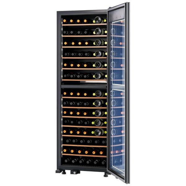 【基本設置料金セット】 さくら製作所 氷温冷蔵機能付き 日本酒＆ワインセラー 氷温 M2シリーズ 白 LX95DM2Z-RH-W ［95本 /右開き］ 【お届け日時指定不可】 |  | 03