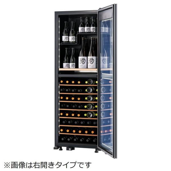 【基本設置料金セット】 さくら製作所 氷温冷蔵機能付き 日本酒＆ワインセラー 氷温 M2シリーズ 白 LX95DM2Z-LH-W ［95本 /左開き］ 【お届け日時指定不可】 |  | 01