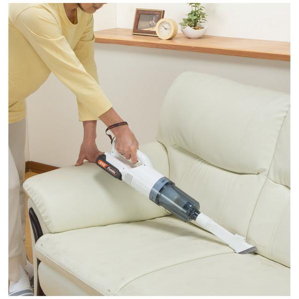 ファミリー・ライフ 充電式コードレスハイパワークリーナー 6点セット ホワイト 0423010 |  | 03