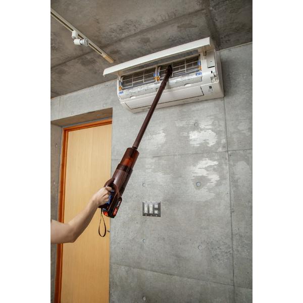 ファミリー・ライフ 充電式コードレスハイパワークリーナー 6点セット  ブラウン 0423020 ［紙パックレス式 /コードレス］ |  | 07