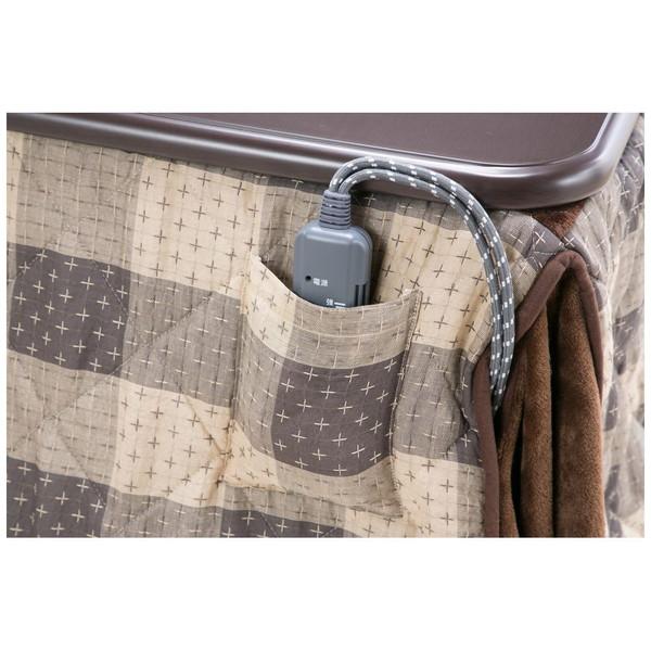 ファミリー・ライフ ダイニングこたつフルセット 幅80cm用   03979 |  | 02