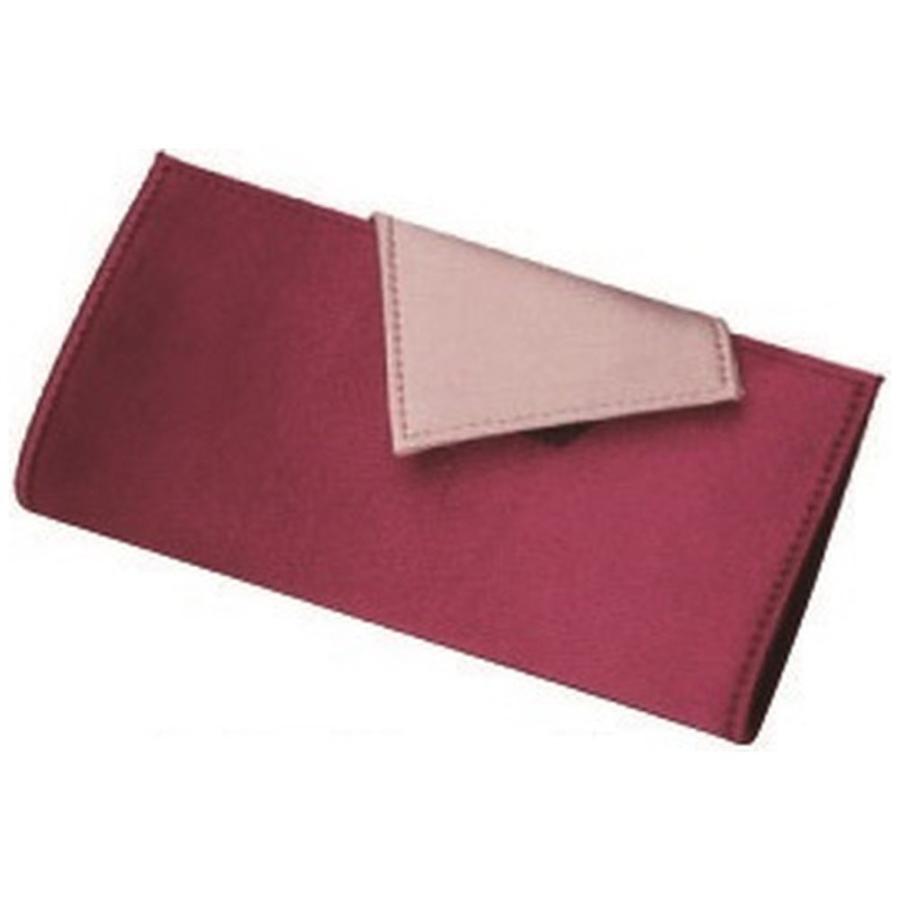 ハグオザワ FABRIC［ファブリック］メガネケース（ワイン）FBC-007 C-2 【864】 | 