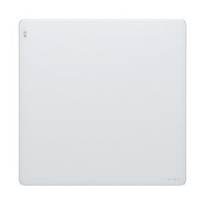 AndGAMER ゲーミングマウスパッド [500ｘ500ｘ3.5mm] 叢雲 MURAKUMO(ガラス製) ホワイト 1201A1 | 