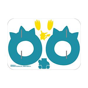 ISSIN スマートバスマット体組成計 ピカチュウとカビゴン足跡 SBM24W01LJ-PK | 