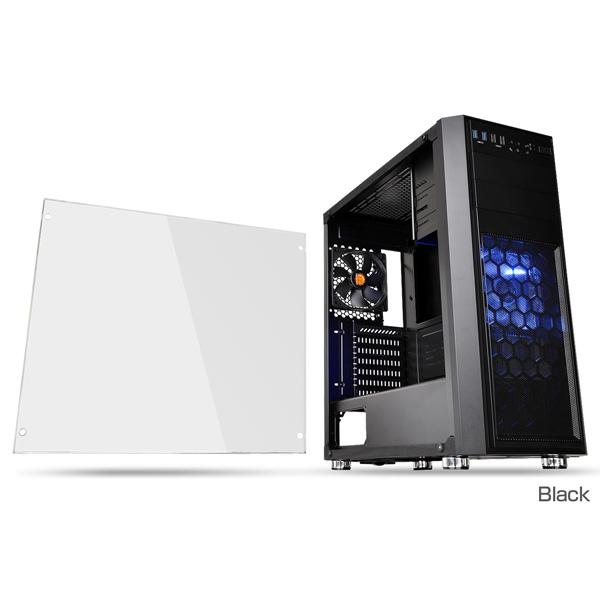 Thermaltake Versa H26 Black /w casefan CA-1J5-00M1WN-01 (ミドルタワーケース/電源別売り/ブラック) | Thermaltake | 01