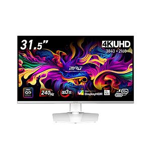 MSI(エムエスアイ) USB-C対応 ゲーミングモニター MPG 321URXW QD-OLED  ［31.5型 /4K(3840×2160） /ワイド］ 【sof001】 [振込不可][代引不可] | MSI