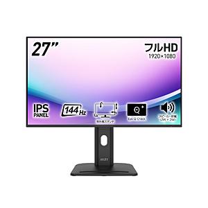 MSI(エムエスアイ) PCモニター   PRO MP275PG E14 ［27型 /フルHD(1920×1080) /ワイド /144Hz］ | MSI