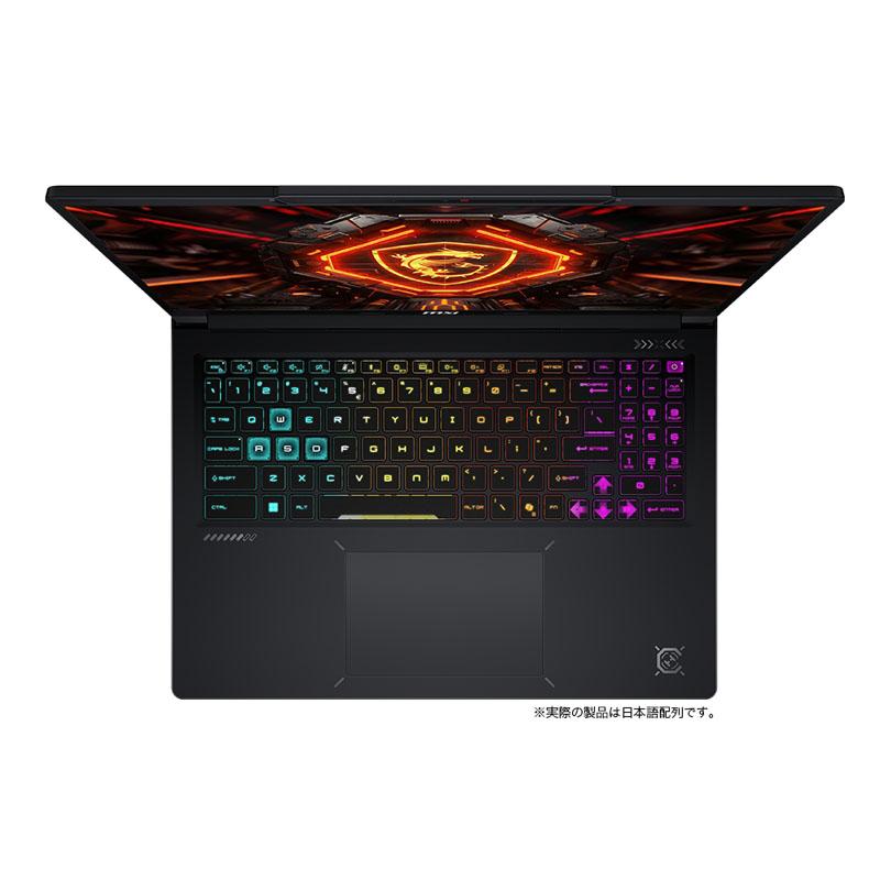 ゲーミングノートパソコン Crosshair A16 HX E8W(RTX 5060) ブラック Crosshair-A16-HX-E8WFK-2719JP [16.0型 /Windows11 Home /AMD Ryzen 7 /メモリ：32GB /… | MSI | 04
