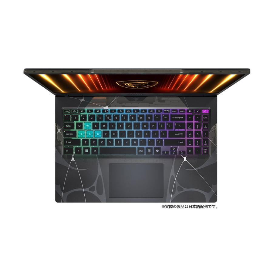 Cyborg-15-B13WGKG-5070JP ゲーミングＰＣ（ノート）  オデッセイグレイ ＆ スケルトン ［15.6型 /Windows11 Home /intel Core i7 /メモリ：32GB /SSD：1TB /… | MSI | 04