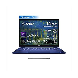 ノートパソコン Prestige-14-Flip-AI+Starry-Night-Over-the-Rhone-2710JP [intel Core Ultra X9] Starry Night Over the Rhone(ローヌ川の星月夜) | MSI