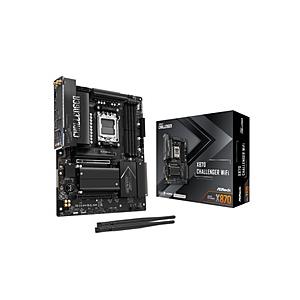 ASRock(アスロック) マザーボード(Socket AM5)  ブラック X870 Challenger WiFi ［ATX］ | 