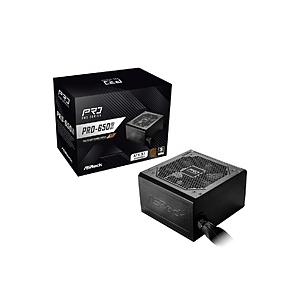 ASRock(アスロック) PC電源   PRO-650B V2 ［650W /ATX /80PLUS Bronze］ 【sof001】 [振込不可][代引不可] | 