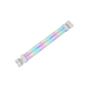 Thermaltake 電源ユニット8ピン用延長ケーブル Tt Mod 8 pin ARGB Snow Cable ホワイト AC-082-CN6NAN-A1 | Thermaltake