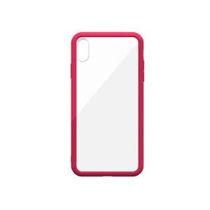 ABSOLUTE TECHNOLOGY LINKASE AIR with Gorilla Glass for iPhone XS（側面TPU：ピンク） ATAIRIPXSPK | 