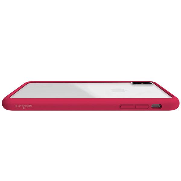 ABSOLUTE TECHNOLOGY LINKASE AIR with Gorilla Glass for iPhone XS（側面TPU：ピンク） ATAIRIPXSPK |  | 05