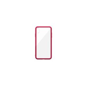 ABSOLUTE TECHNOLOGY LINKASE AIR with Gorilla Glass for iPhone XS Max（側面TPU：ピンク） ATAIRIPXSMPK | 