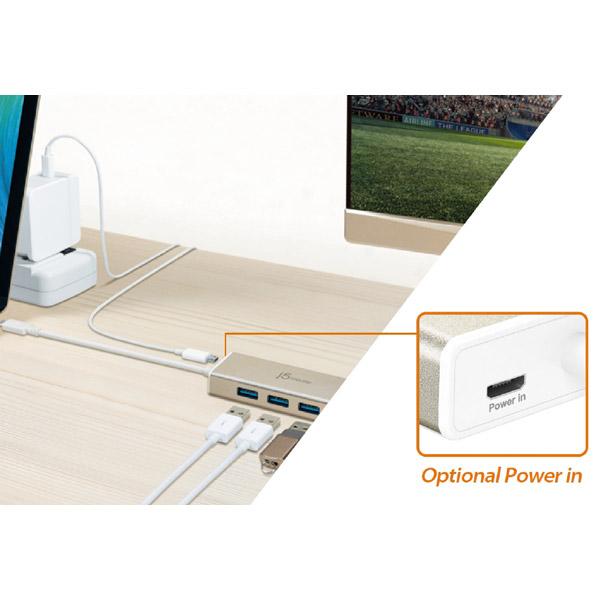 J5 JCH451 Type-C HDMIアダプター+USBマルチハブ [振込不可][代引不可] |  | 06