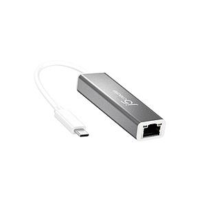 J5 JCE133G USB-C to Gigabit Ethernet Adapter | 