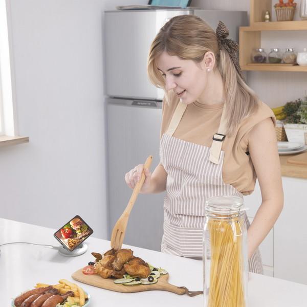 J5 ワイヤレス充電スタンド 15W  ホワイト JUPW1107NP |  | 04