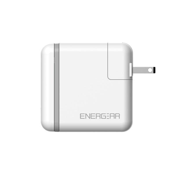 GOPPA MacBook/タブレット/スマホ対応　AC - USB-C充電器 46W USB PD対応 5A ＋USB-C⇔USB-Cケーブル 1.8m （1ポート・ホワイト） E00460A1CWHTUS 【864】｜y-sofmap｜03