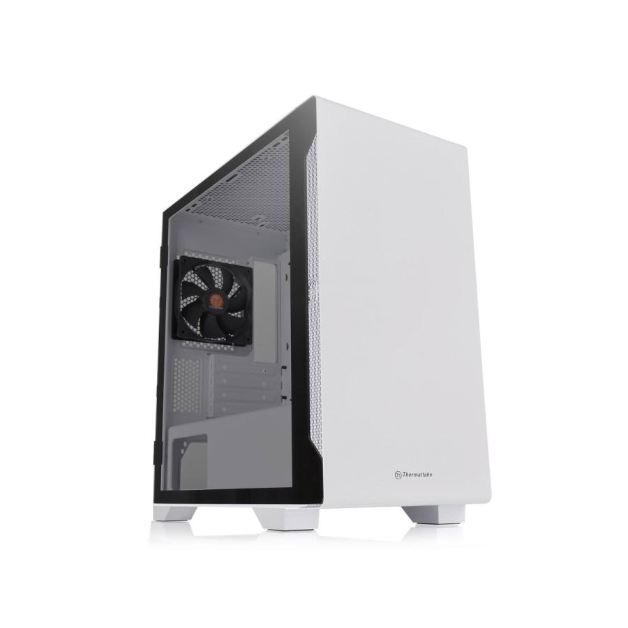 Thermaltake PCケース S100 TG Snow Edition ホワイト CA-1Q9-00S6WN-00 [振込不可] | Thermaltake | 01