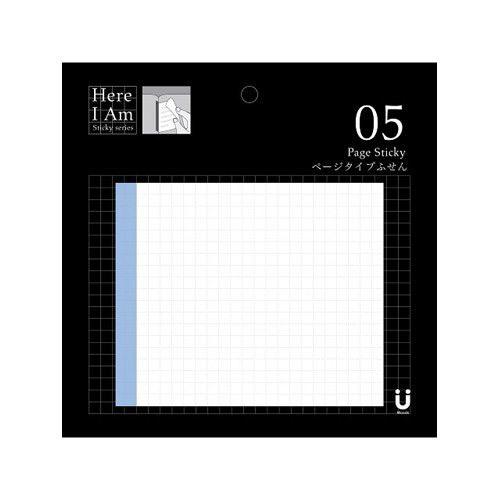 ロジック Here I Am!シリーズ ページタイプふせん MA-001111 ブルー 【864】 [振込不可] | ブランド登録なし | 01