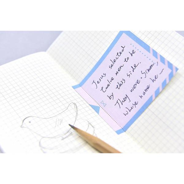 ロジック Here I Am!シリーズ ページタイプふせん MA-001139 グレイッシュイエロー | ブランド登録なし | 02