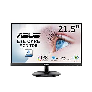 ASUS(エイスース) PCモニター Eye Care ブラック VP229HE ［21.5型 /フルHD(1920×1080) /ワイド］ [振込不可][代引不可]｜y-sofmap