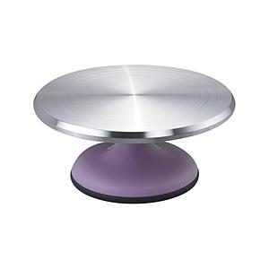 三能ジャパン食品器具 カラーデコ回転台 パープル ＜WDK8405＞ [振込不可] | 
