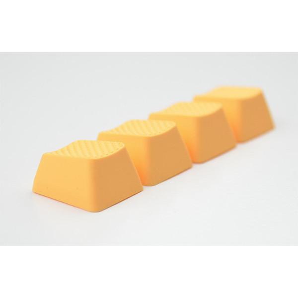TAIHAO 〔キーキャップ〕無字 ラバーゲーミングキーキャップ 4キー（1uサイズ） 【864】 |  | 01