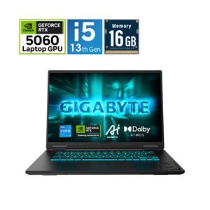 GAMING A16 CVHH3JP894SH ゲーミングノートパソコン (RTX 5060) ブラックスチール ［16.0型 /Windows11 Home /intel Core i5 /メモリ：16GB /SSD：1TB /日本… | GIGA-BYTE