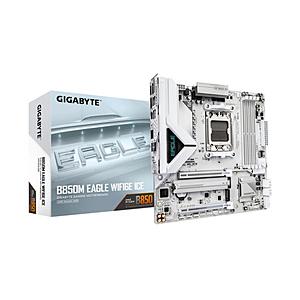 GIGABYTE(ギガバイト) マザーボード(Socket AM5)  ホワイト B850M EAGLE WF6E ICE ［MicroATX］ | GIGA-BYTE