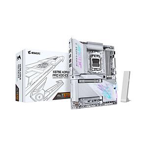 GIGABYTE(ギガバイト) マザーボード(Socket AM5) X870E AORUS PRO X3D ICE ホワイト X870E A PRO X ICE ［ATX］ | GIGA-BYTE
