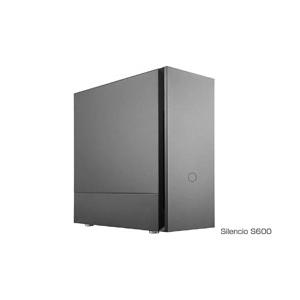 クーラーマスター Silencio S600 MCS-S600-KN5N-S00 (ミドルタワーケース/電源別売り/ブラック/ソリッドパネルモデル) | Cooler Master