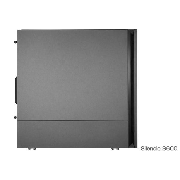 クーラーマスター Silencio S600 MCS-S600-KN5N-S00 (ミドルタワーケース/電源別売り/ブラック/ソリッドパネルモデル) | Cooler Master | 03
