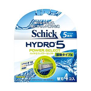 シック Schick（シック） ハイドロ5 パワーセレクト替刃 4個入 〔ひげそり〕 | 