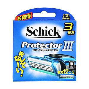 シック Schick（シック） プロテクタースリー 替刃12個入 〔ひげそり〕 [振込不可] | 