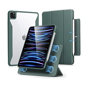 ESR 11インチ iPad Pro（第4/3世代）用 Rebound ハイブリッドケース360  フォレストグリーン 【864】 | 