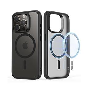 ESR iPhone 15 Pro Max（6.7インチ）ハイブリッドケース ESR Frosted Black ClassicHybridCase(HaloLock)foriPhone15ProMax | 